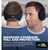 imageTough Headwear Warm Winter Ear Muffs For Men Women Earmuffs Behind the Head Fleece Ear Warmers Ear Covers for Cold WeatherBlack