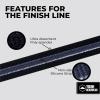 imageTough Headwear Thin Elastic Headbands Sports Headbands for Women amp Men  Mens Workout Headband  Running or Soccer Headband  6Pack2 Black  2 Gray  2 Hot Pink