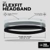imageTough Headwear Thin Elastic Headbands Sports Headbands for Women amp Men  Mens Workout Headband  Running or Soccer Headband  6PackBGW