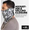 imageTough Headwear Half Face Balaclava Ski Mask  Mens Winter Mouth Cover for Motorcycle Riding Skiing SnowboardingGray