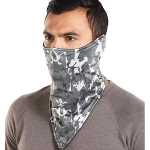imageTough Headwear Half Face Balaclava Ski Mask  Mens Winter Mouth Cover for Motorcycle Riding Skiing SnowboardingGray