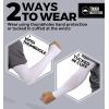 imageTough Outdoors UV Sun Protection Arm Sleeves for Men amp Women  UPF 50 Cooling Sports Compression Arm Shield wHand CoverWhite