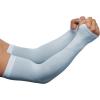imageTough Outdoors UV Sun Protection Arm Sleeves for Men amp Women  UPF 50 Cooling Sports Compression Arm Shield wHand CoverAqua