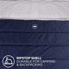 image:imageDouble Sleeping Bag Queen Size XL with Compression Sack  2 Person Sleeping Bags for Adults Couples amp Teens  Lightweight amp Waterproof for Camping Backpacking Hiking
